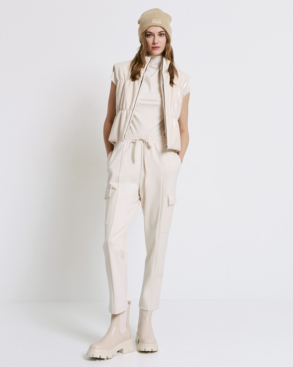 Vanilla Drawstring Trousers - 44 5115 749