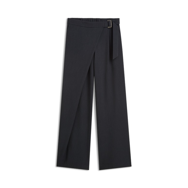 Midnight Blue Stripe Trousers - 4s3029