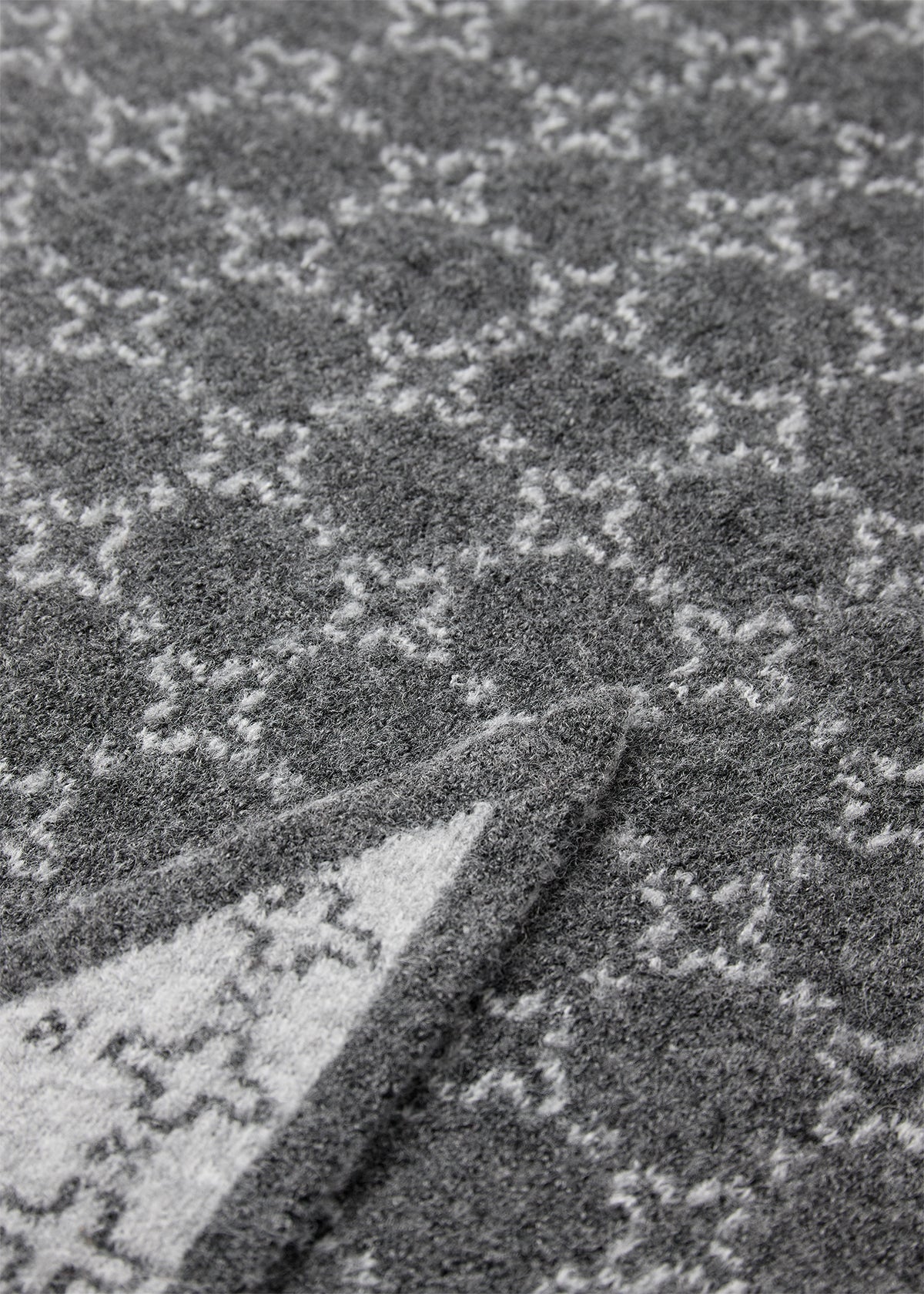 Golly 1 Light Grey Melange Scarf - 51520