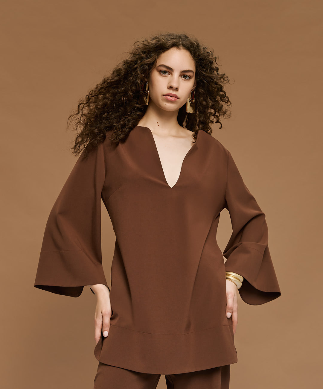 Chocolate Blouse - 54-2072