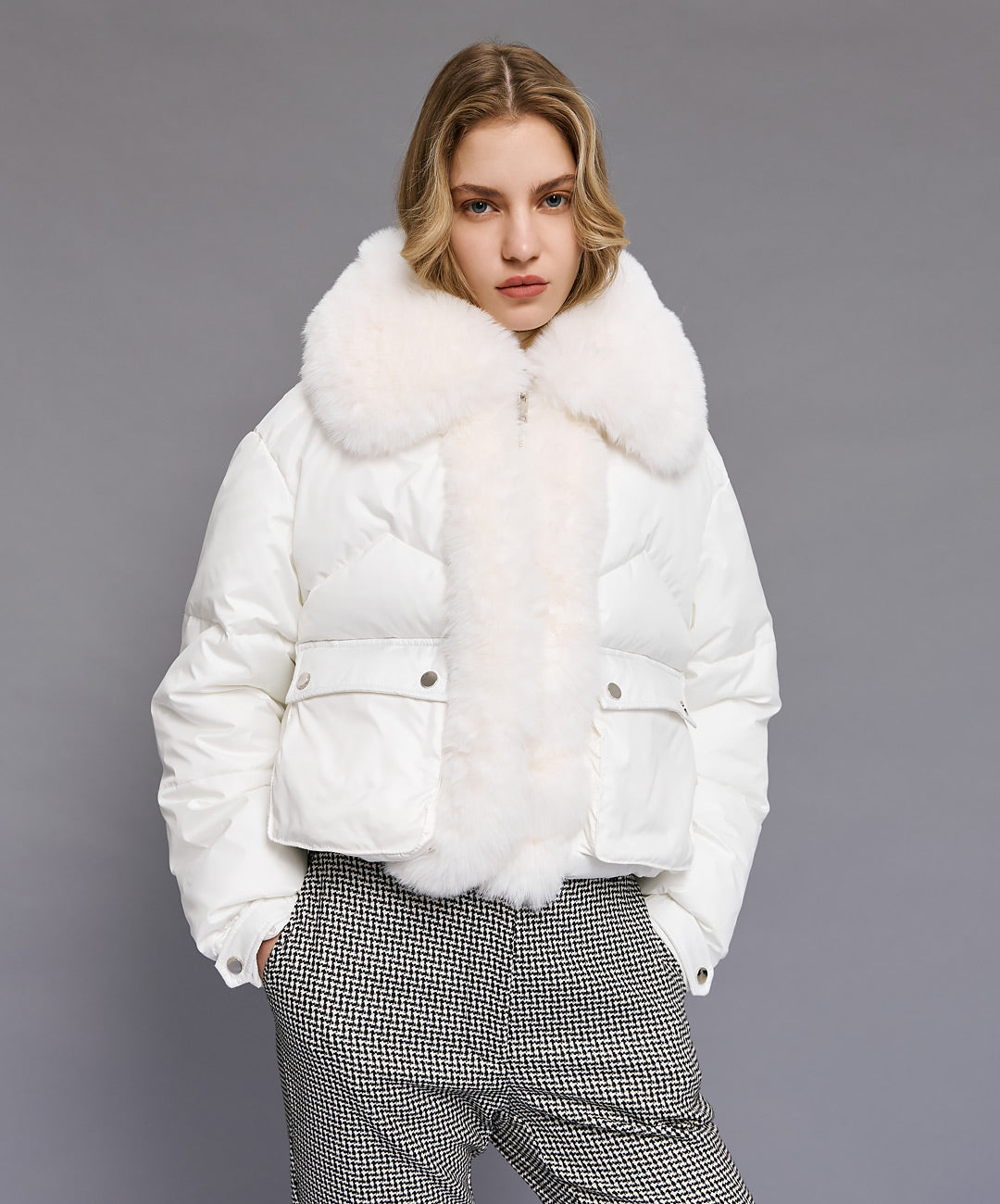 Off White Jacket - 54-9112