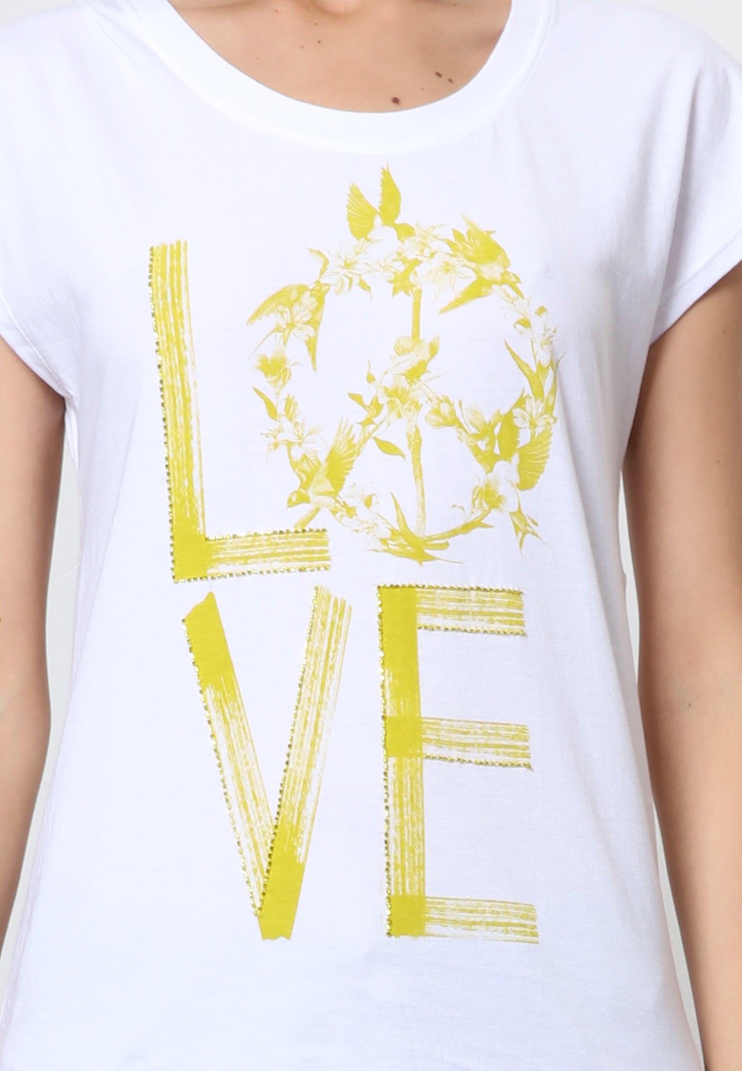 Love T-Shirt White - 54BLVT14