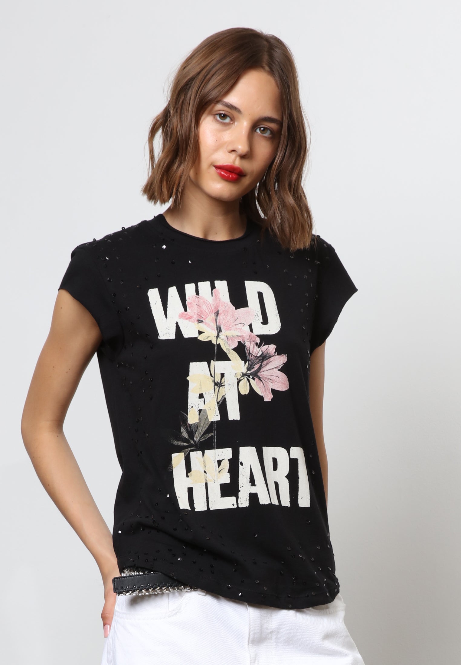 Wild At Heat T-shirt Black - 54BWHT55