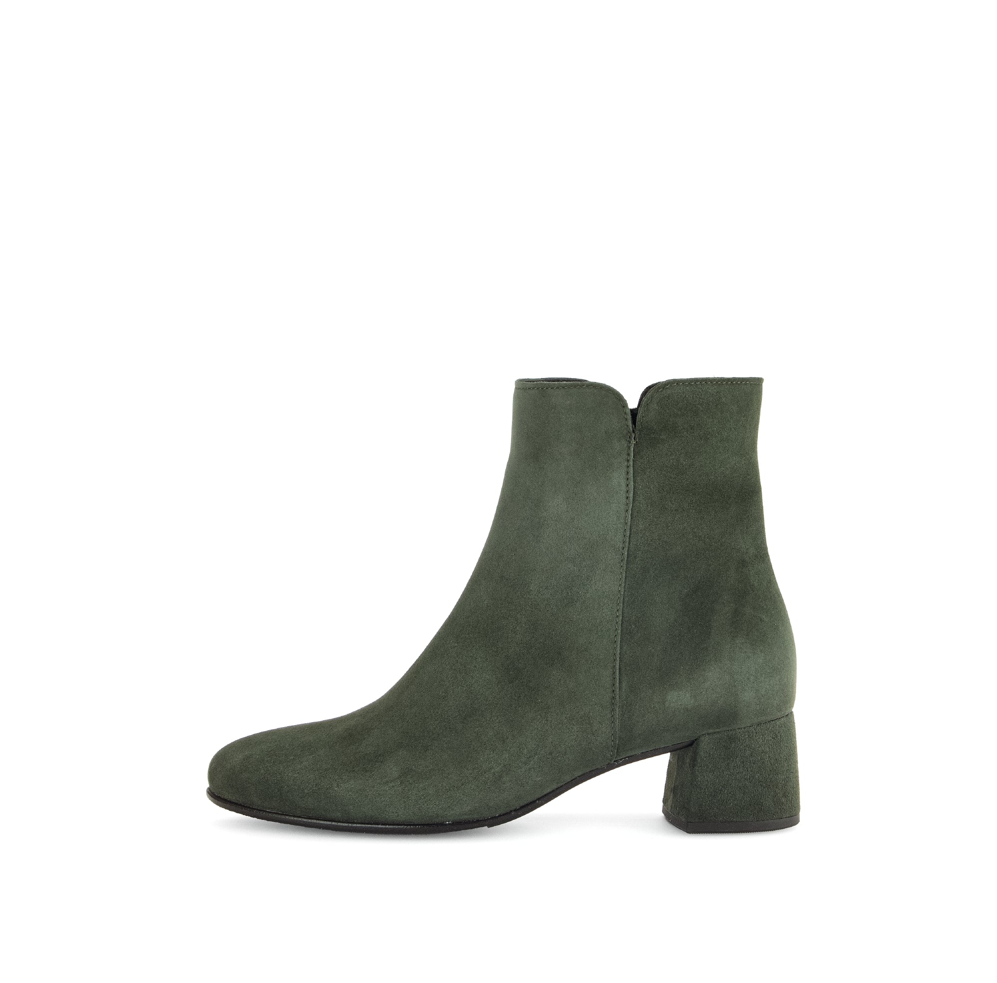 Shop Gabor Abbey Green Suede Boots 55.680.17 Vanity Fair