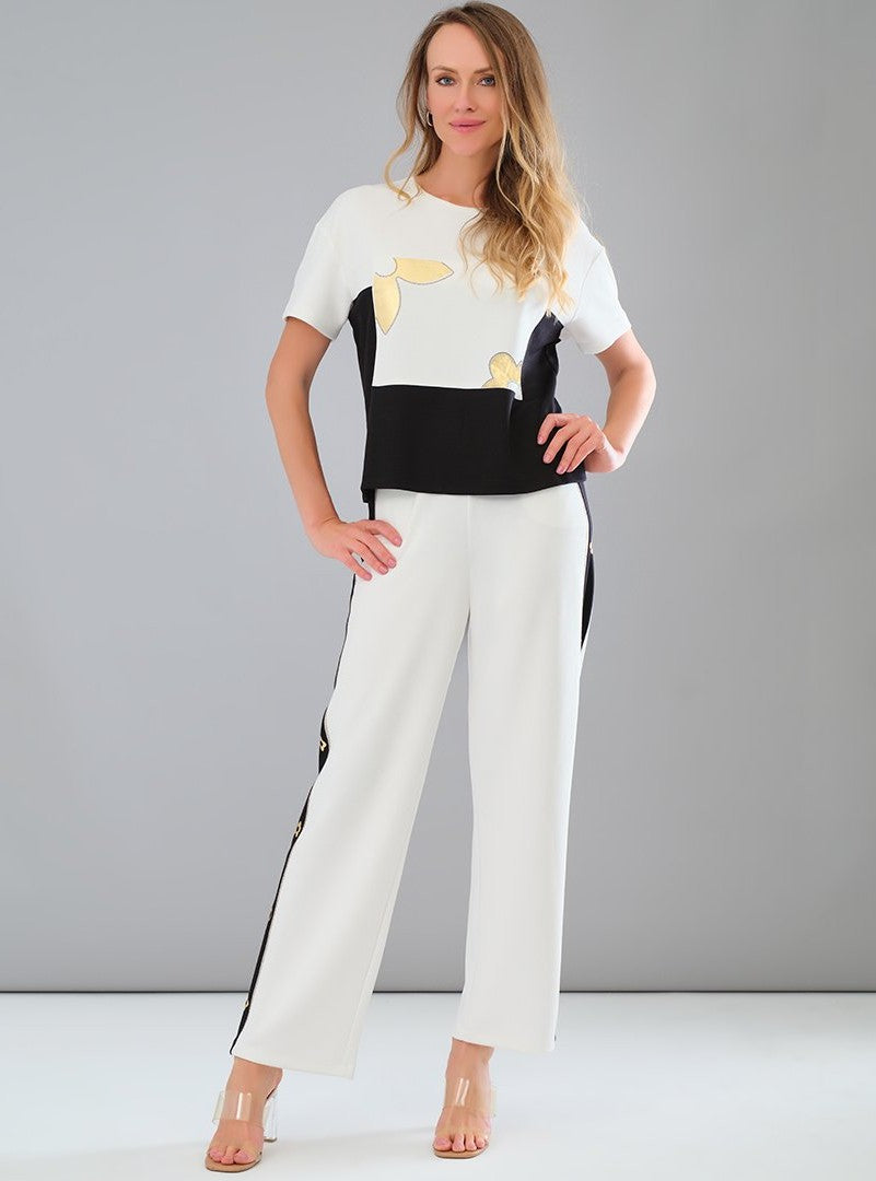 Block Colour Lux Top - 56144