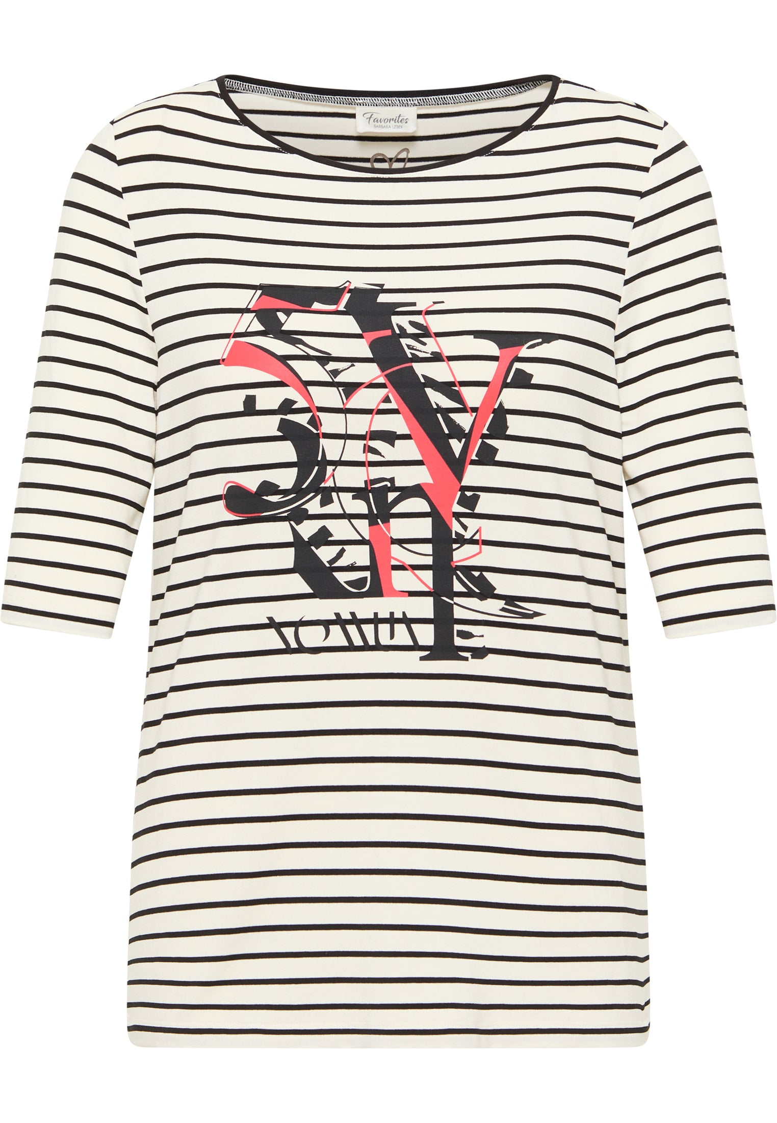 Half Sleeve Striped T-Shirt 56170042