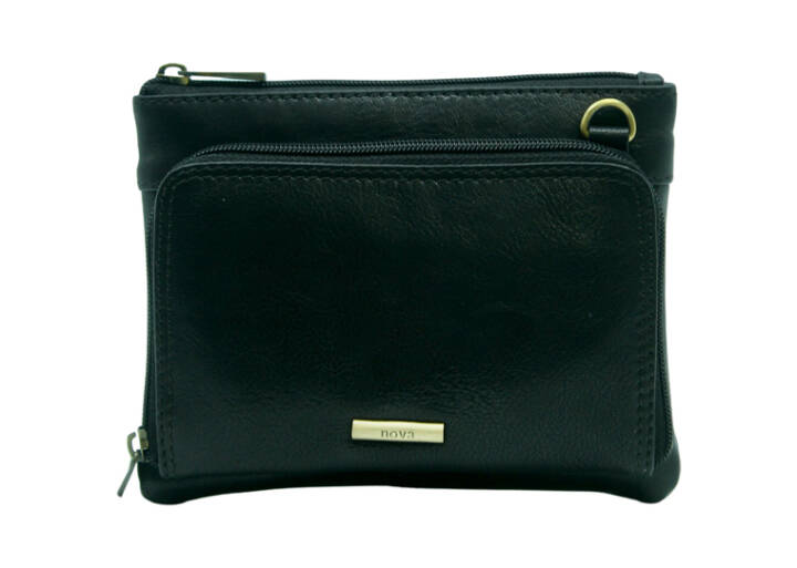 Black Cross Body Bag - 6127