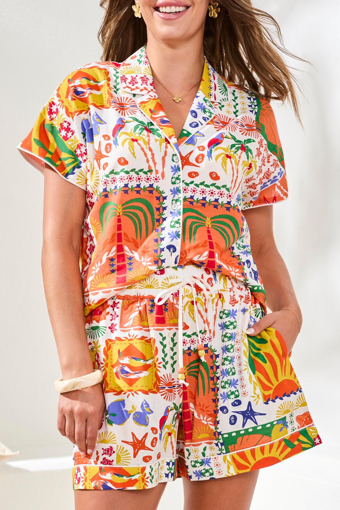 Guava Blush Shorts - 6162O