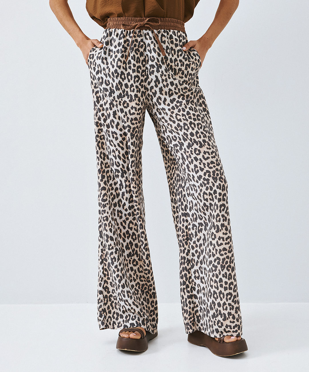 Leopard Print Pants - 63-5026