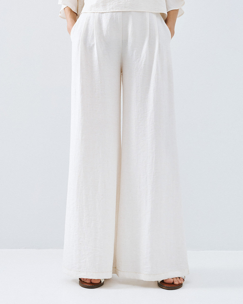 Vanilla Wide Leg Pants - 63-5116