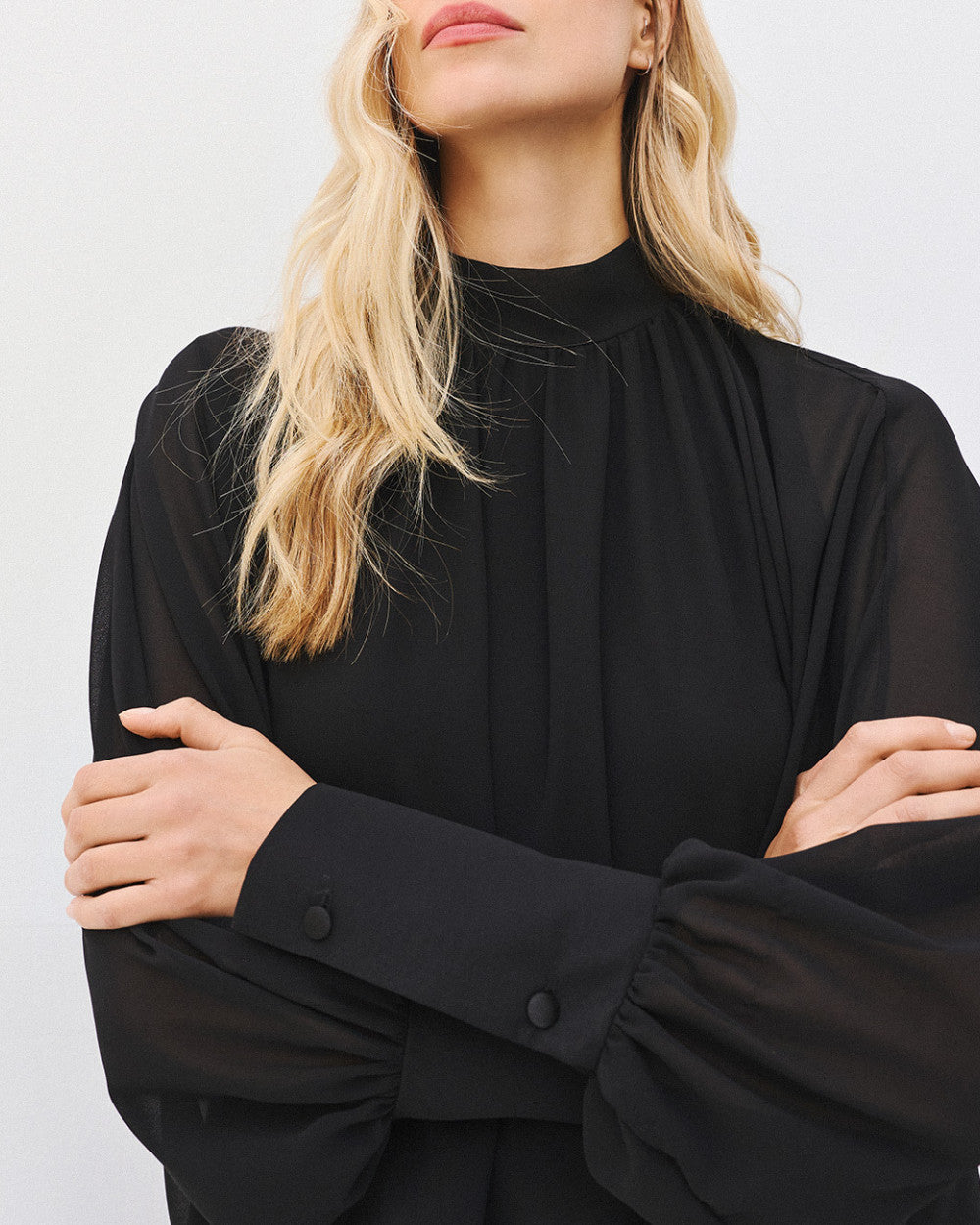 Black Blouse - 64-2042