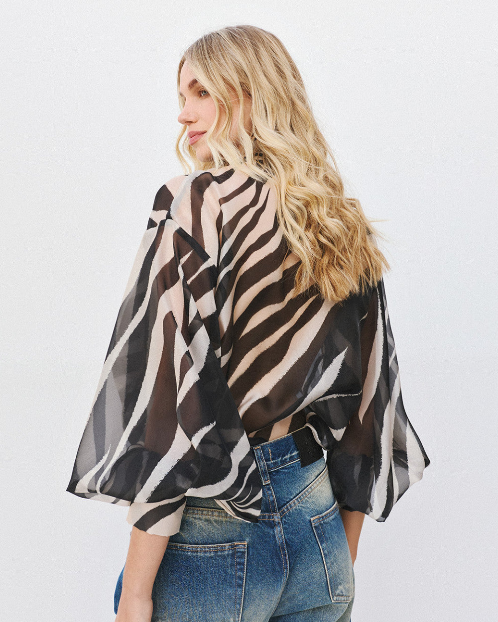 Zebra Blouse - 64-2075