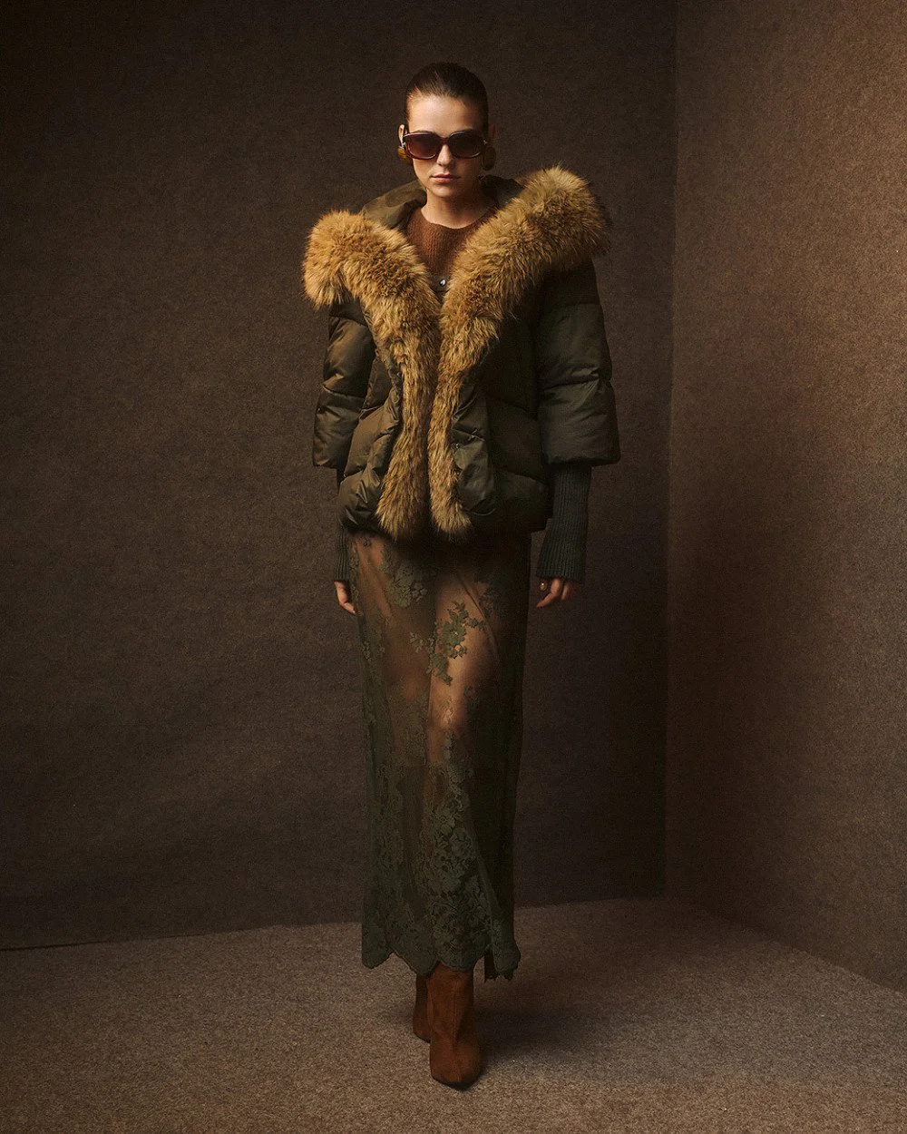Olive Jacket - 64-9108