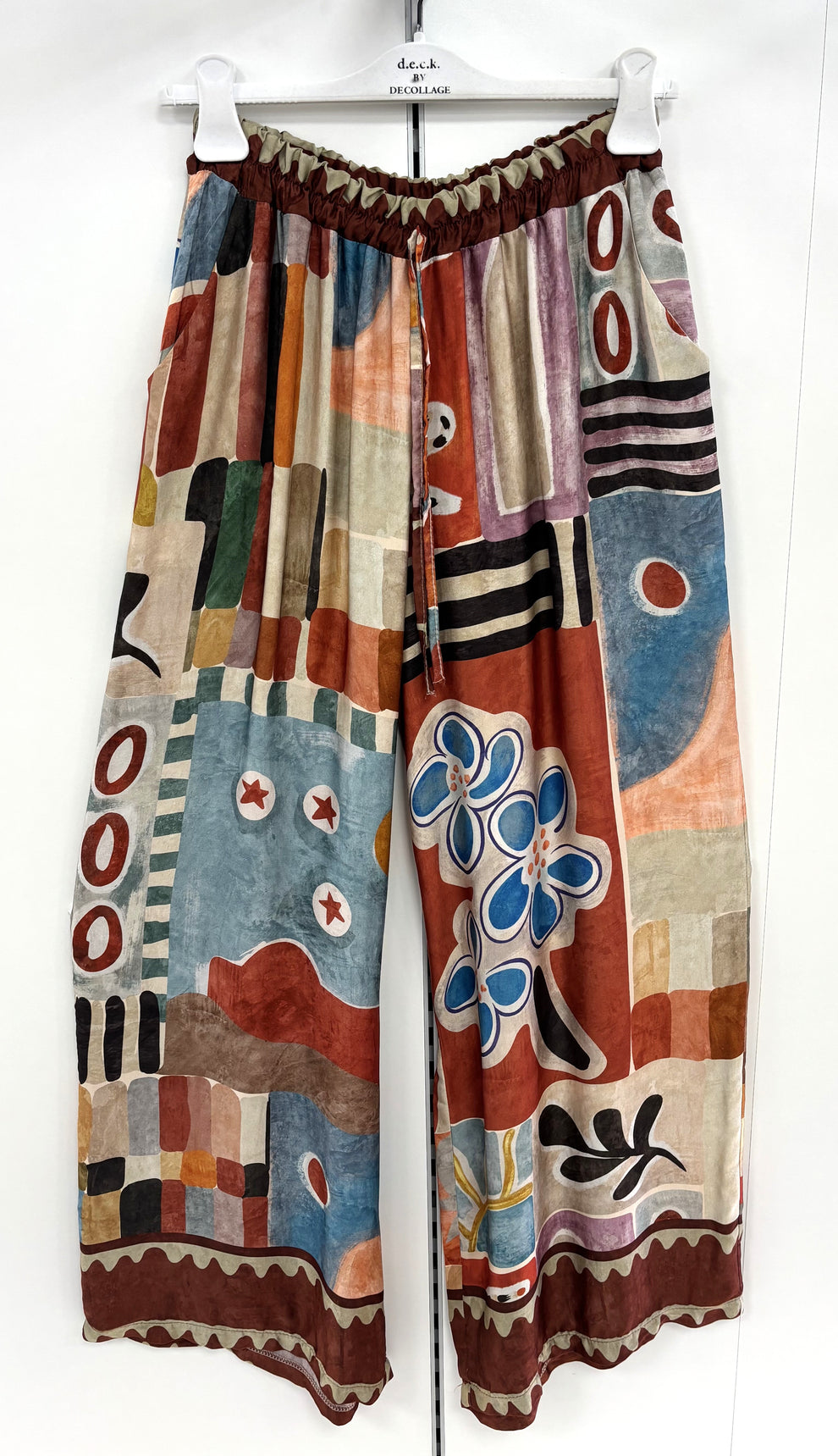 Terracotta Palazzo Pants - 6655