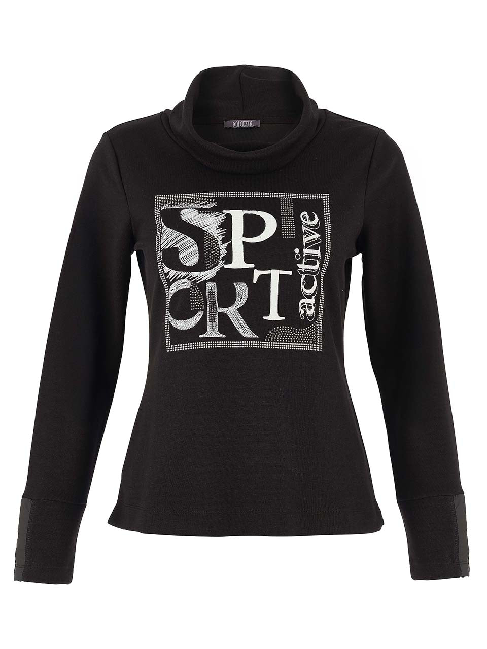 Black Sporty Chic Top - 75170