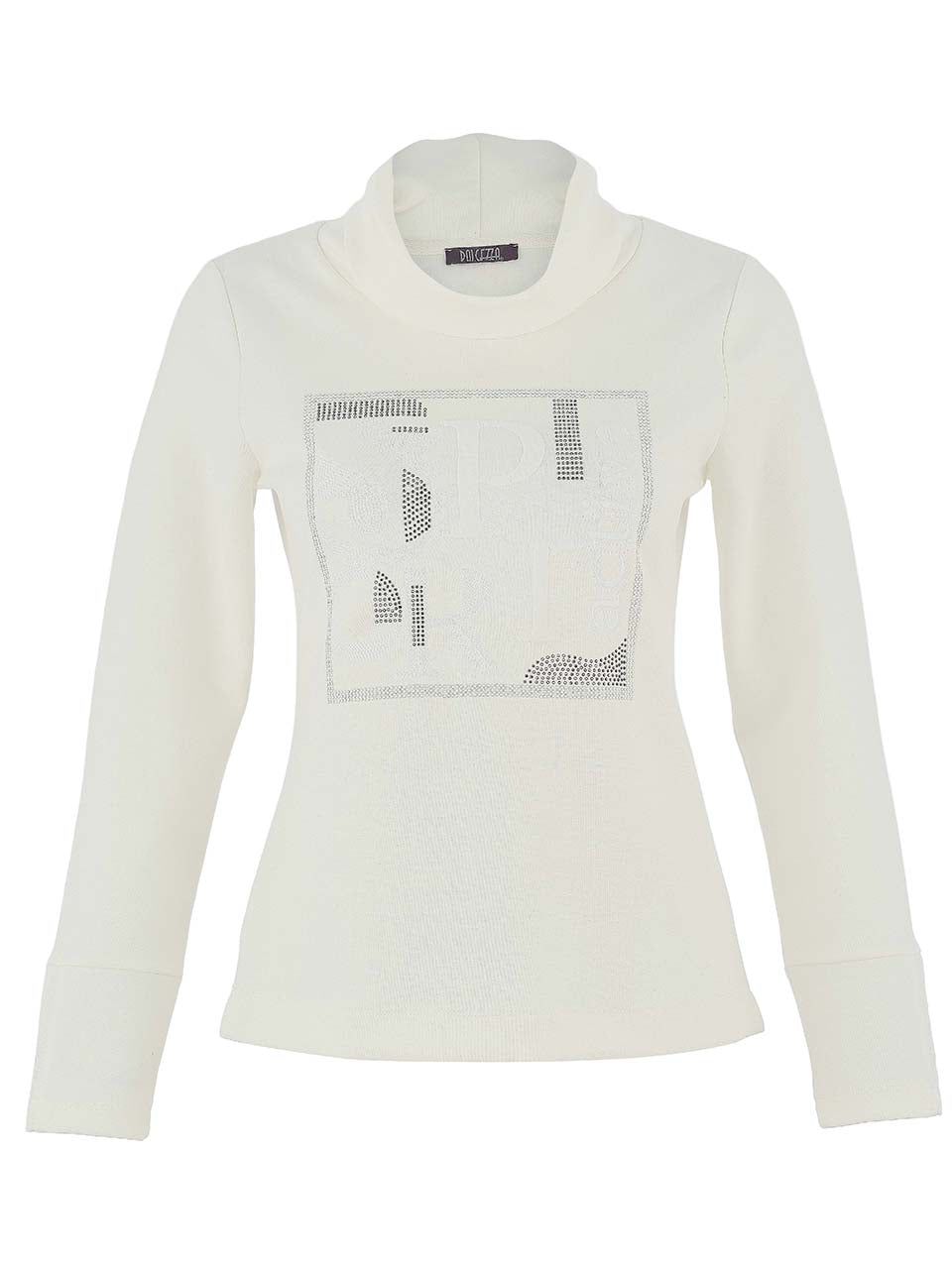 Off White Sporty Chic Top - 75170