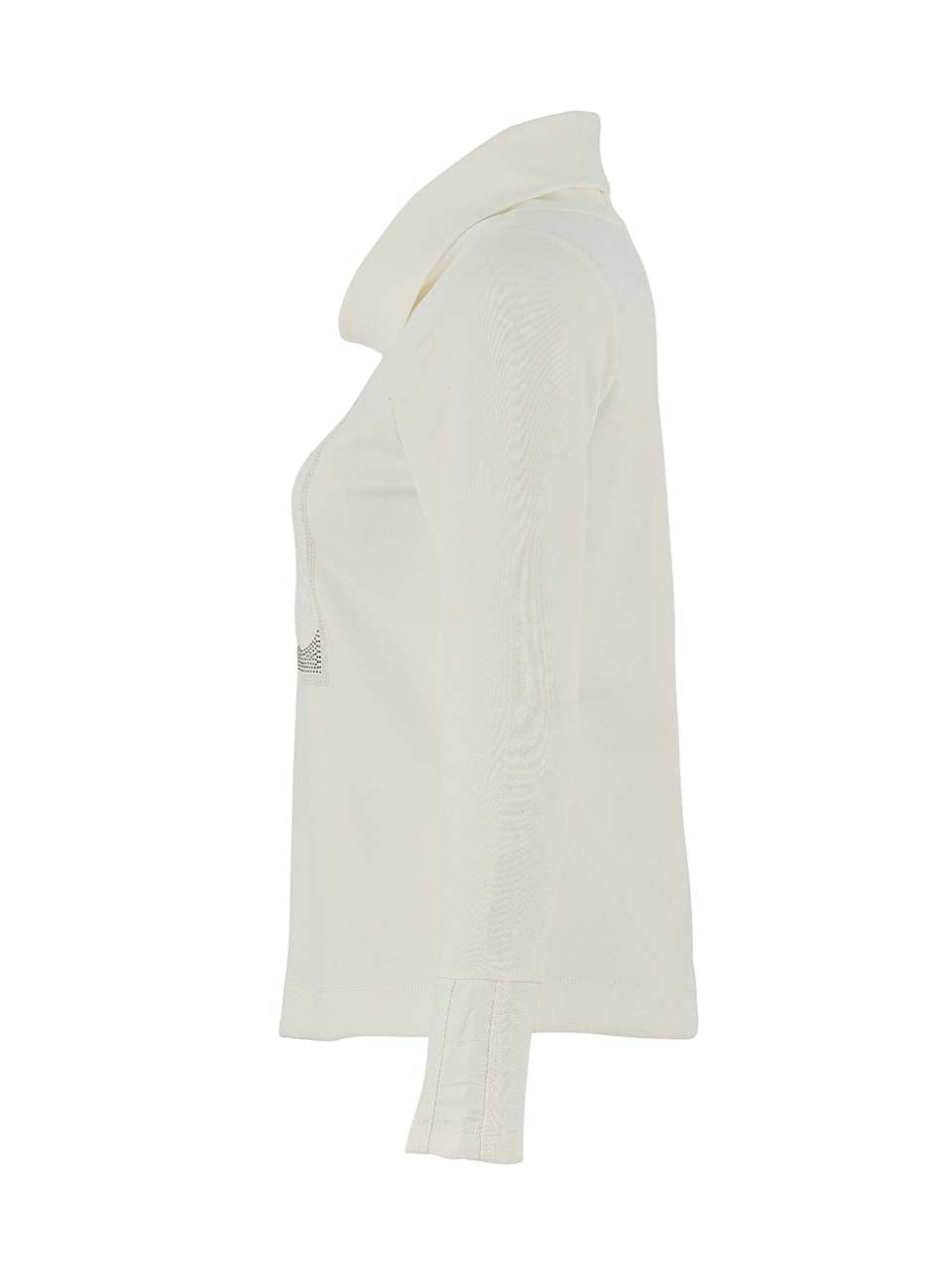 Off White Sporty Chic Top - 75170