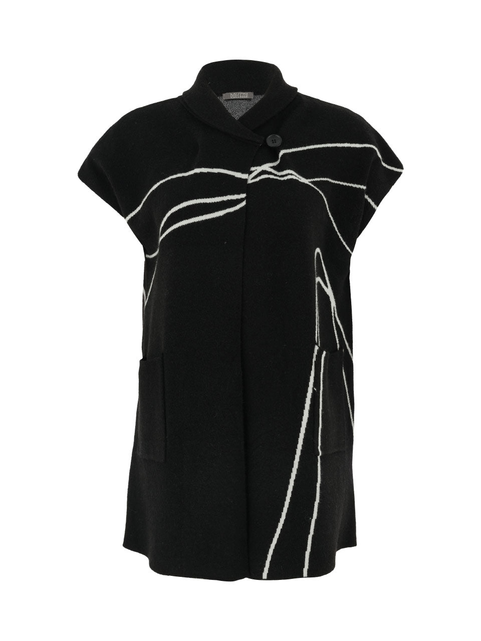 Black Long Line Tunic - 75303
