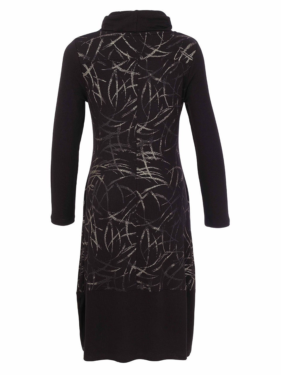 Living On The Edge Black Dress - 76134