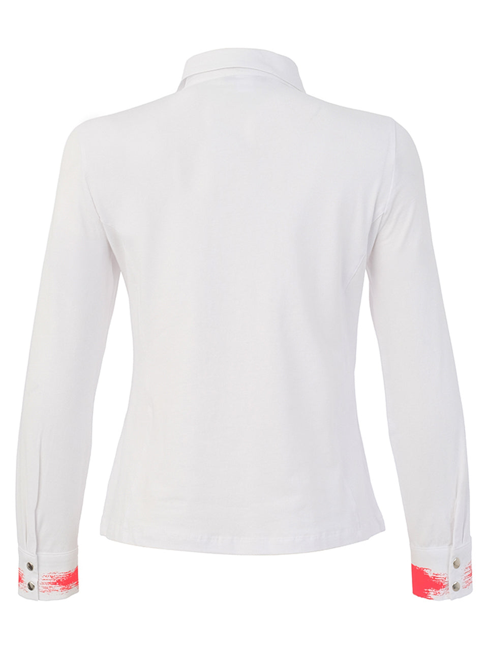 White Geo Stripes Shirt - 76262