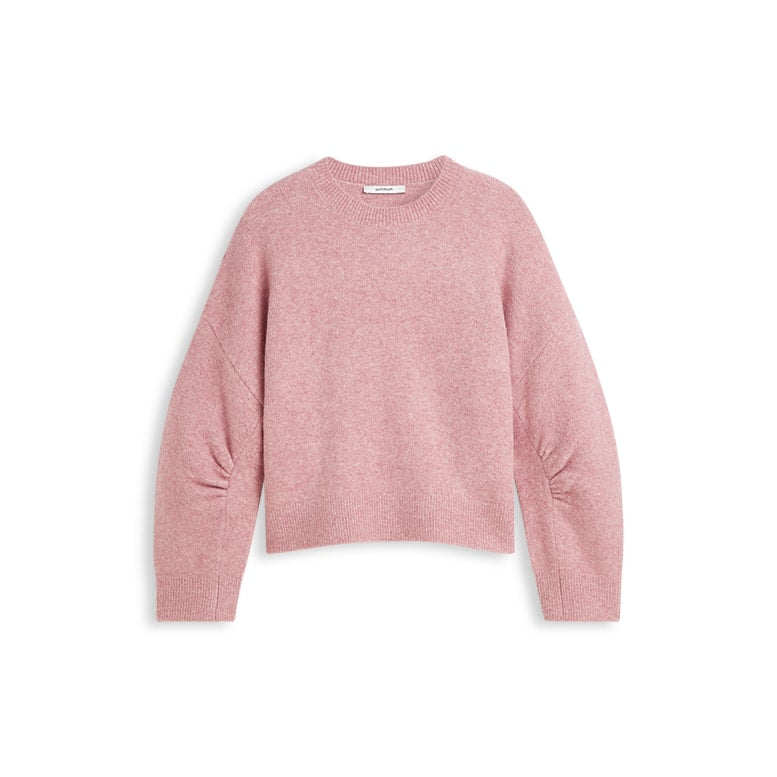 Faded Pink Boxy Sweater - 7s8018