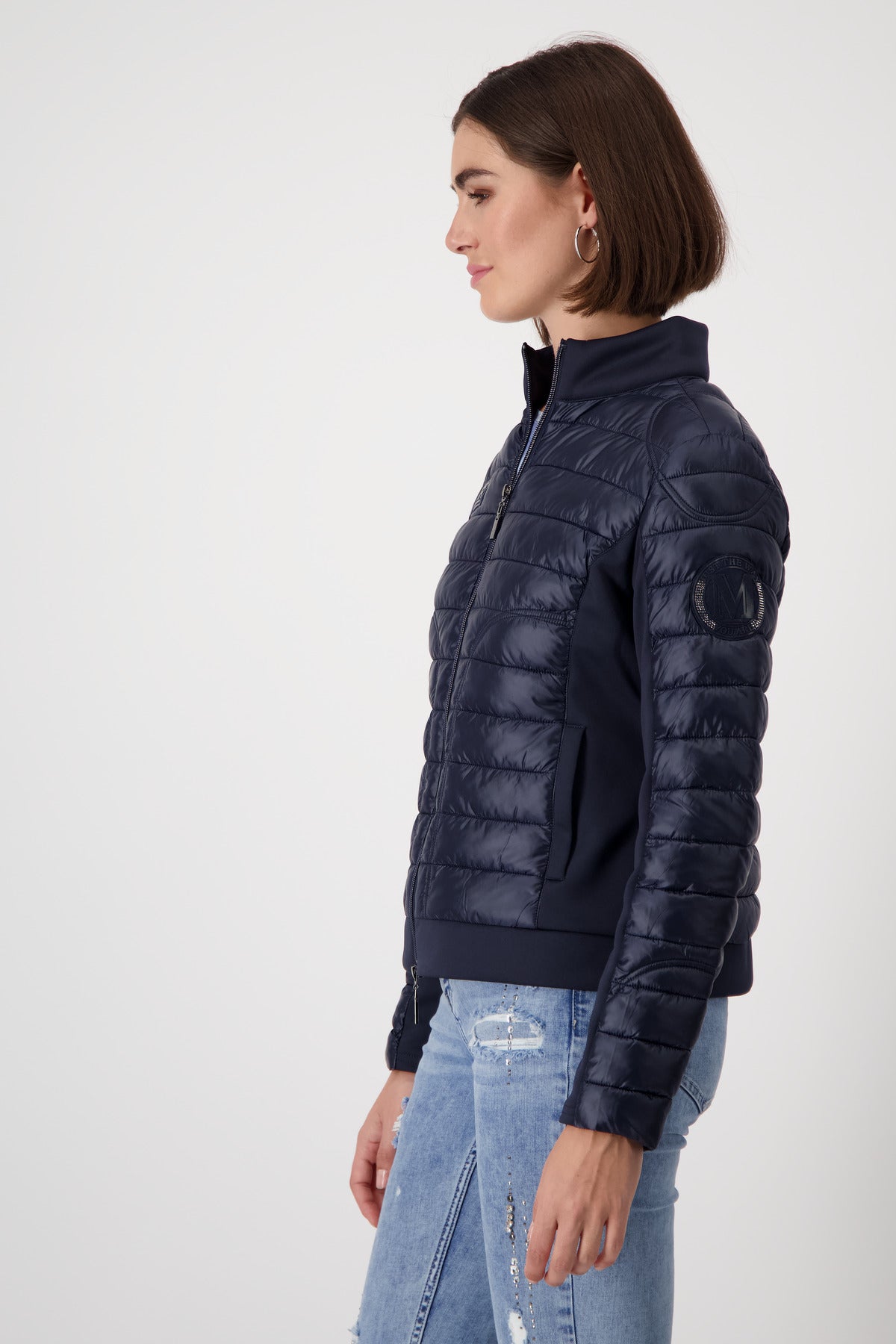 Quilt & Neoprene Jacket - 808048