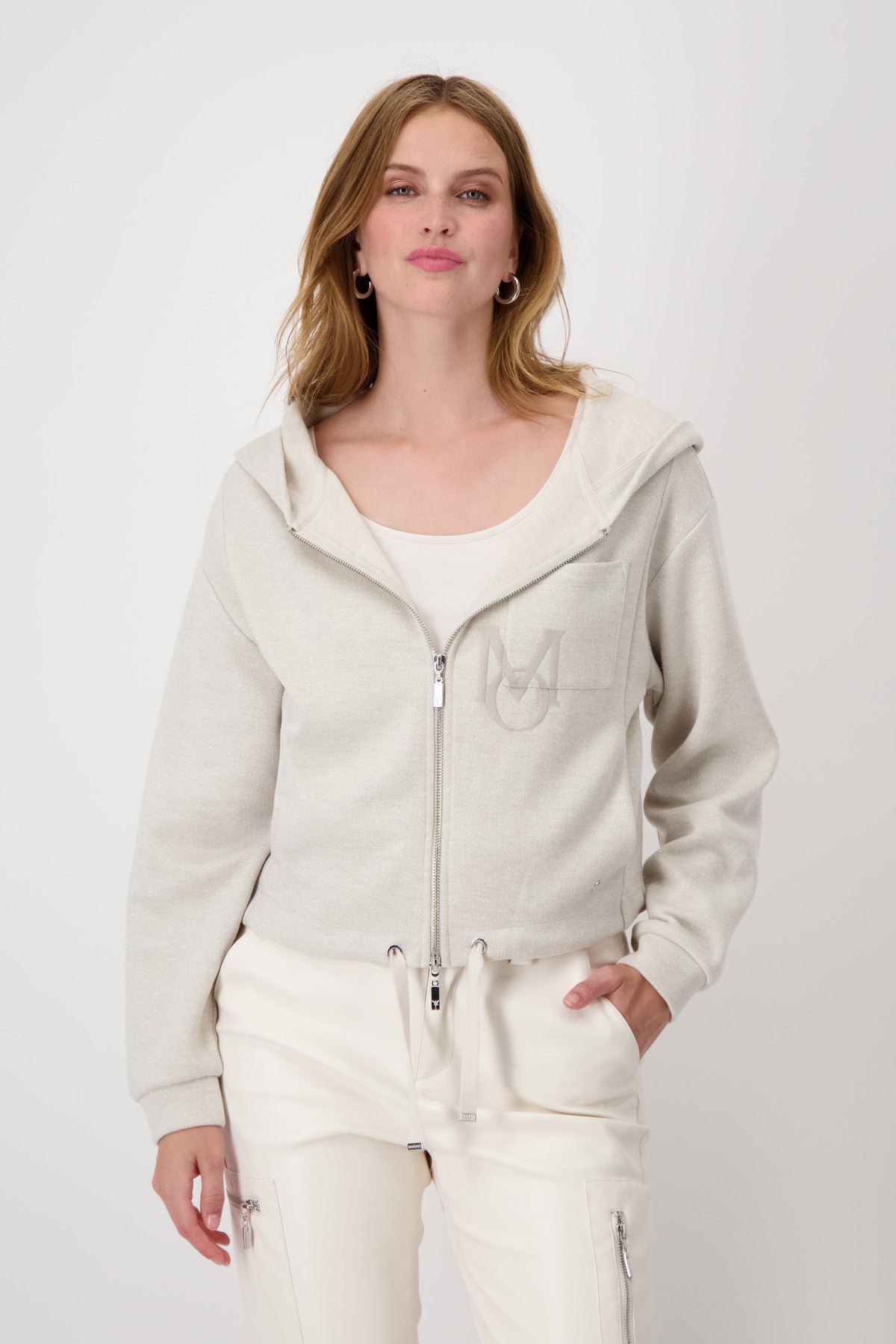 Hooded Jersey Jacket - 808160