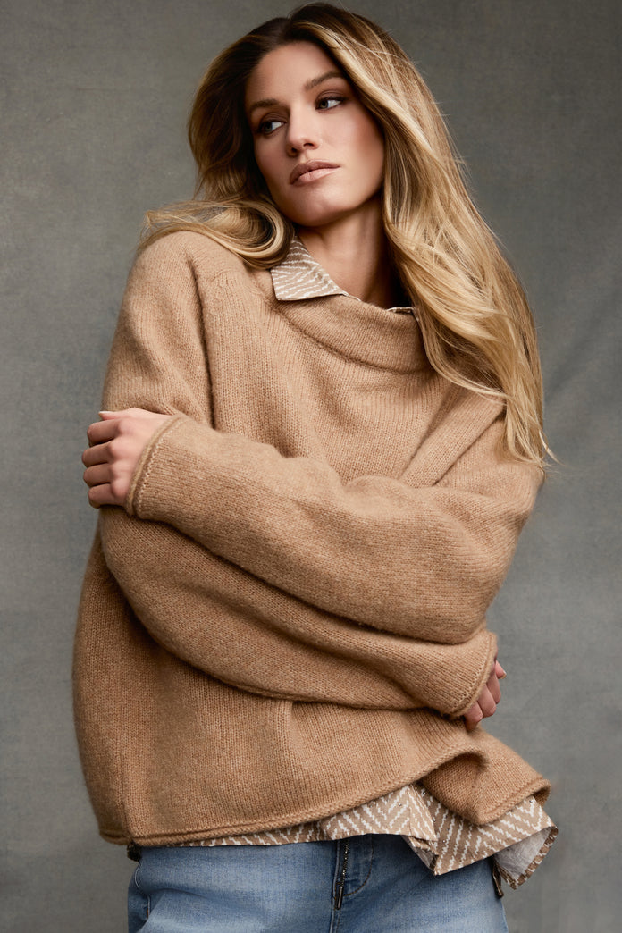 Brown Sugar Fluffy Knit - 809958