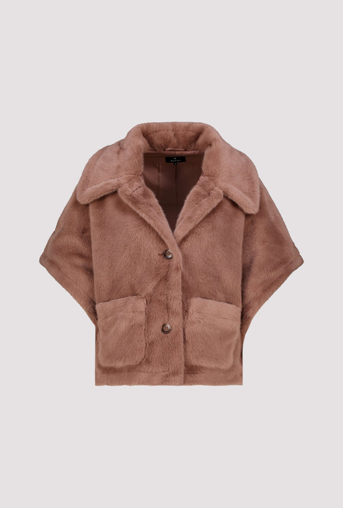 Tiramisu Reversible Faux Fur Jacket - 810138