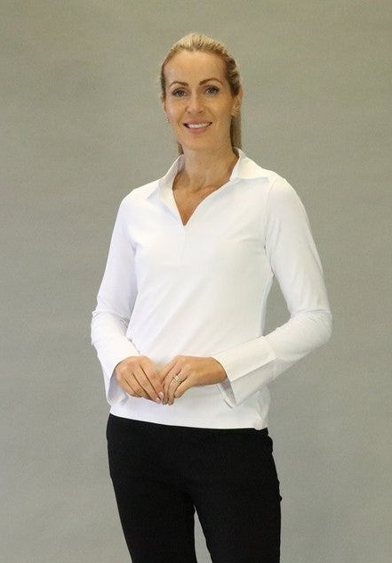 White Stretch Shirt - 82103