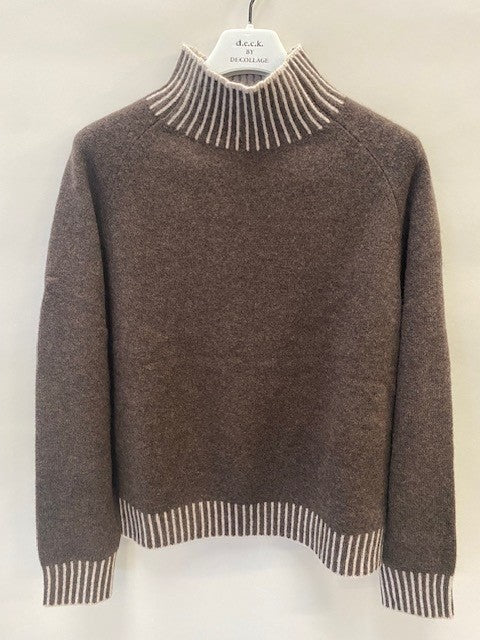 Choko Wool Stitch Detail Sweater - 8281