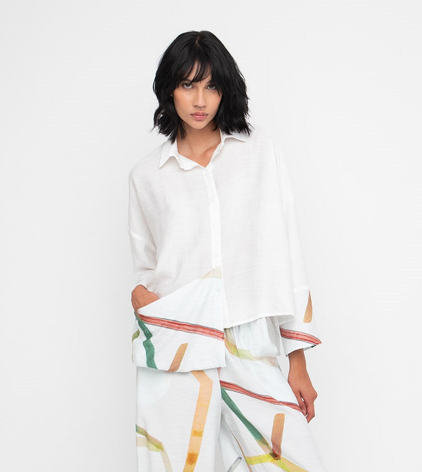 Trip White Shirt - 851014