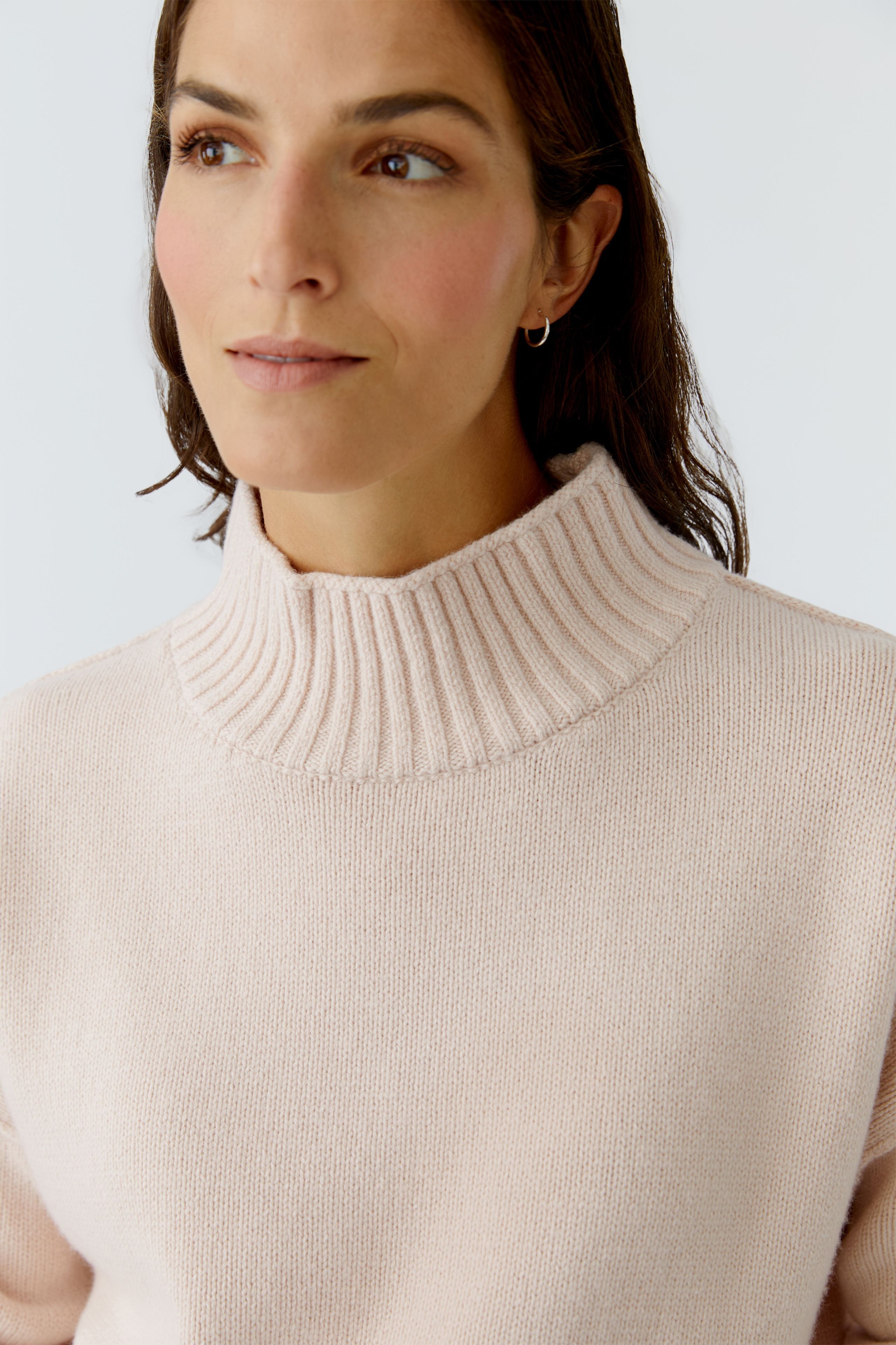 Sepia Rose Funnel Neck Jumper - 86084