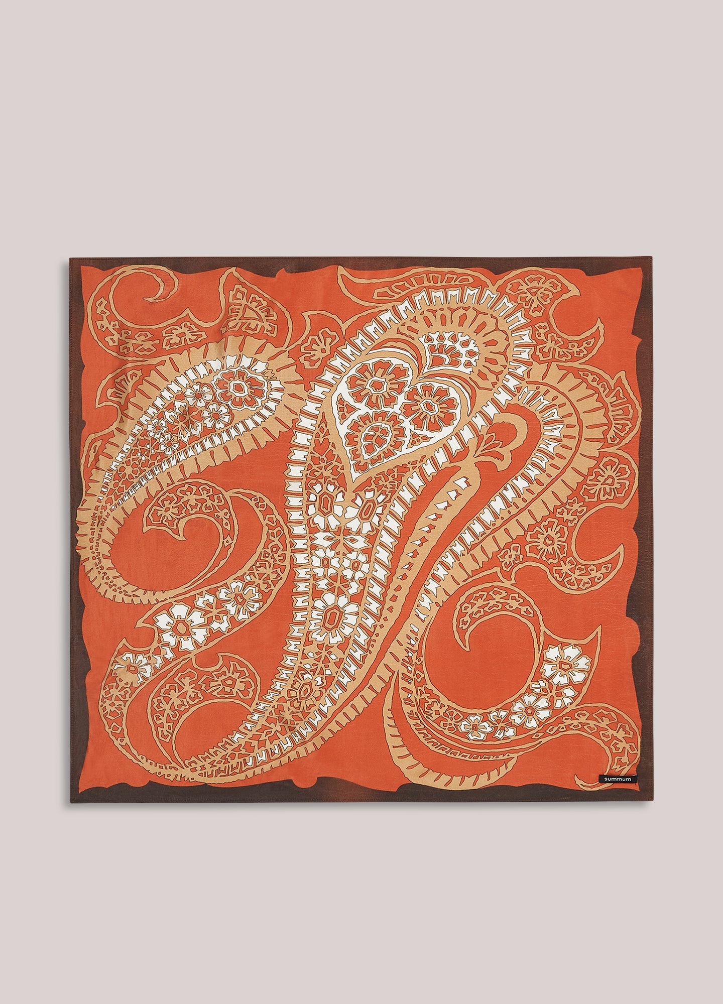 Multicolour Satin Scarf - 8s1107