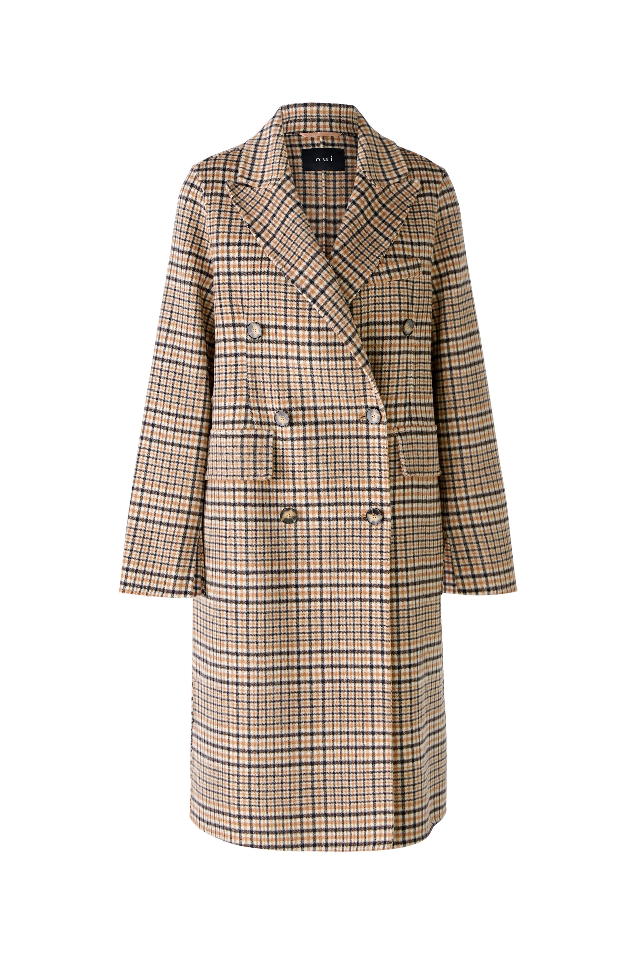 Checked Coat 90440