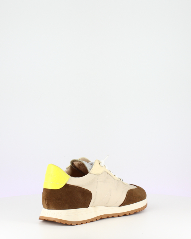 Cognac & Taupe Trainers - A4802