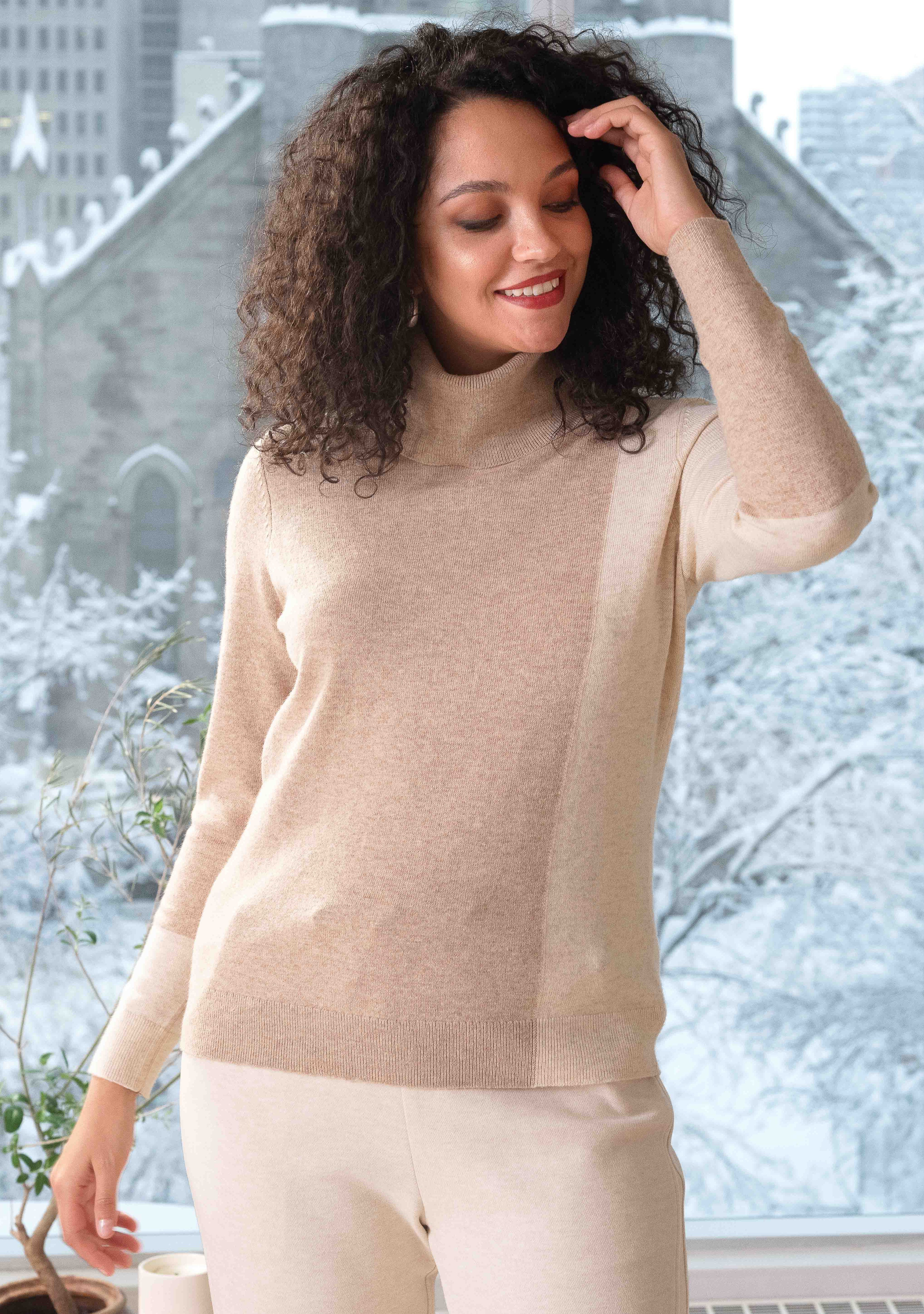 Beige Sweater - A44330