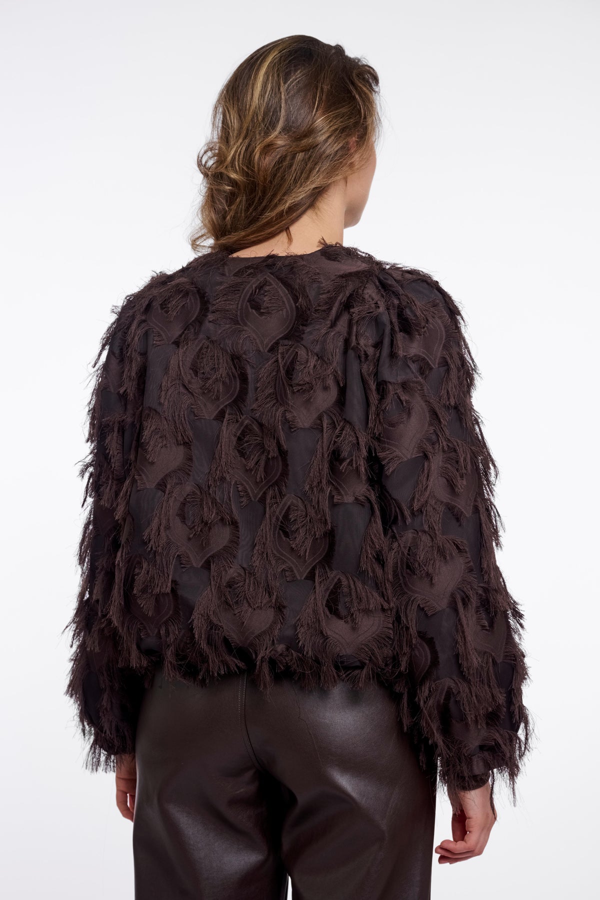 Alm Peated Fringe Jacket -7002612