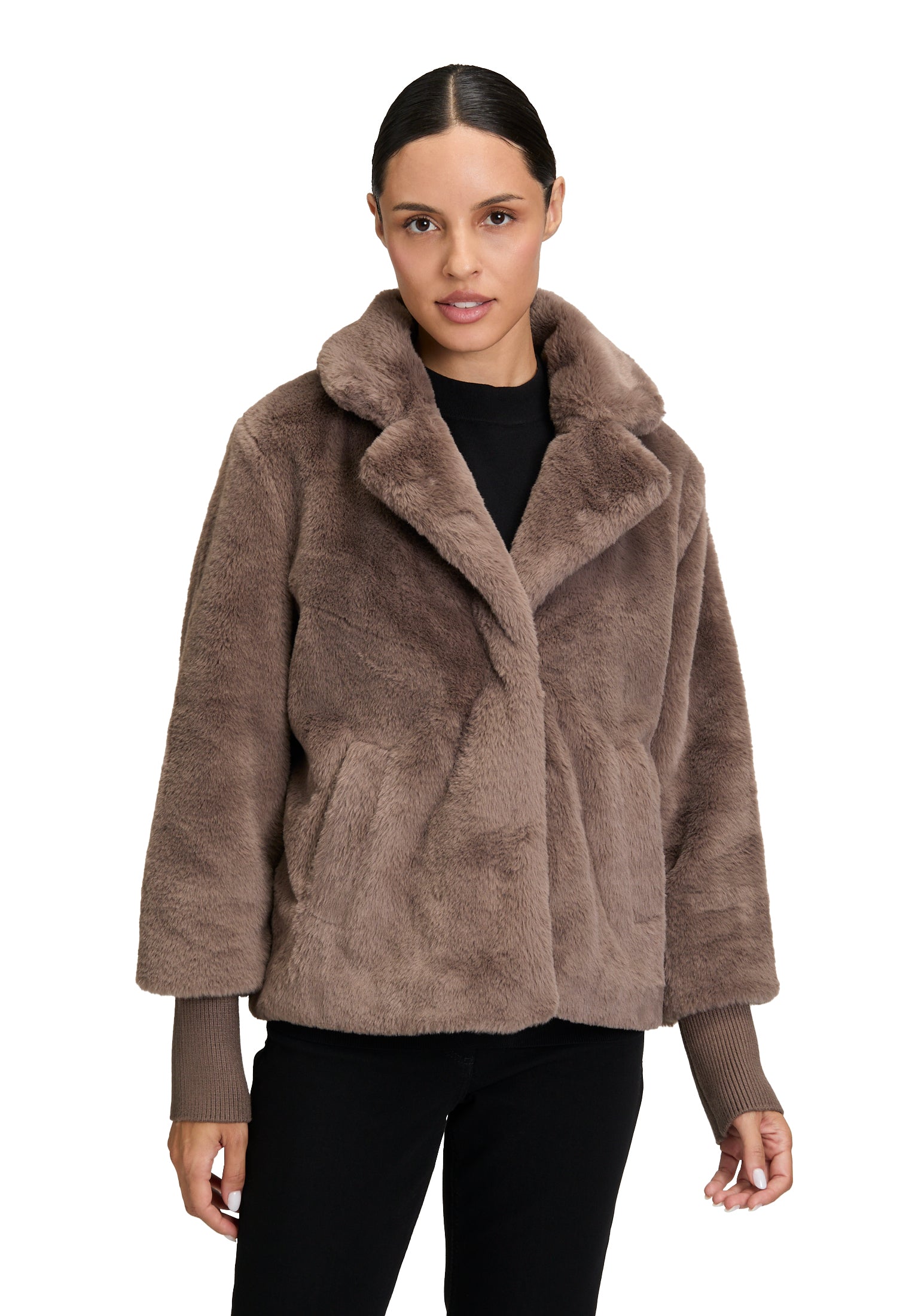 Falcon Faux Fur Jacket - 7242