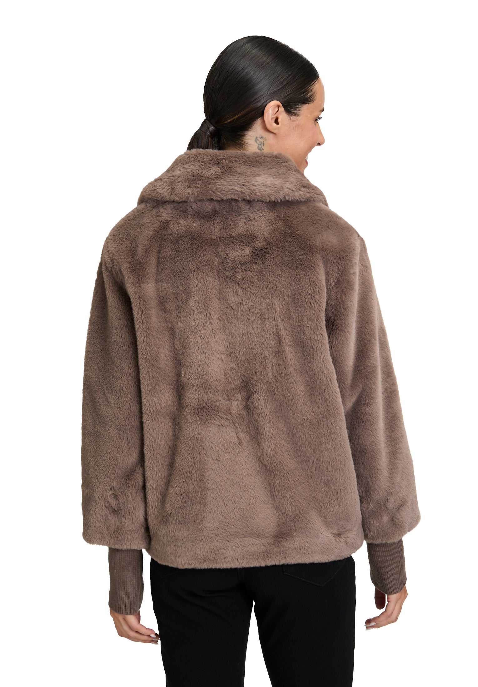 Falcon Faux Fur Jacket - 7242