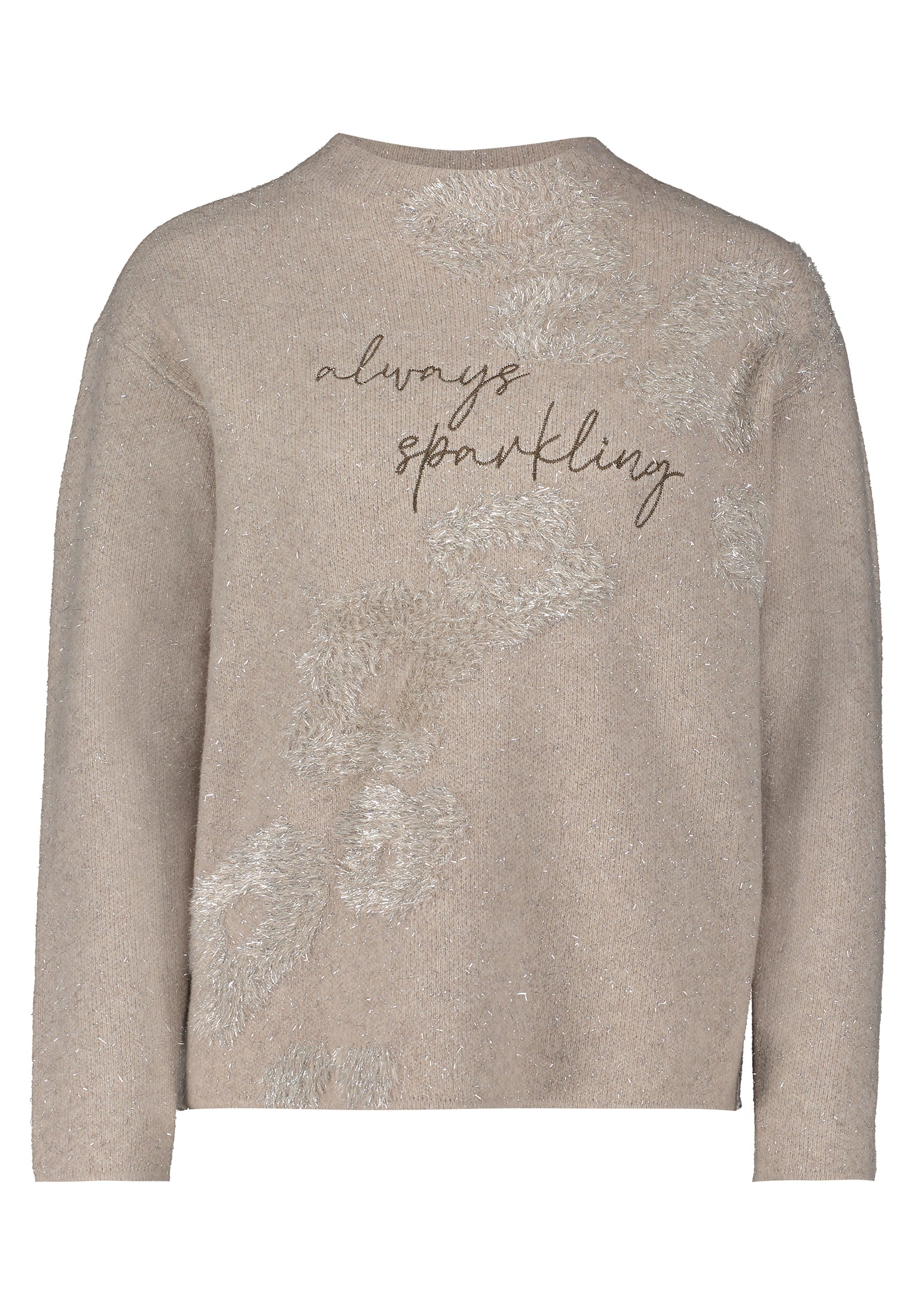 Taupe Always Sparkling Sweater - 5327