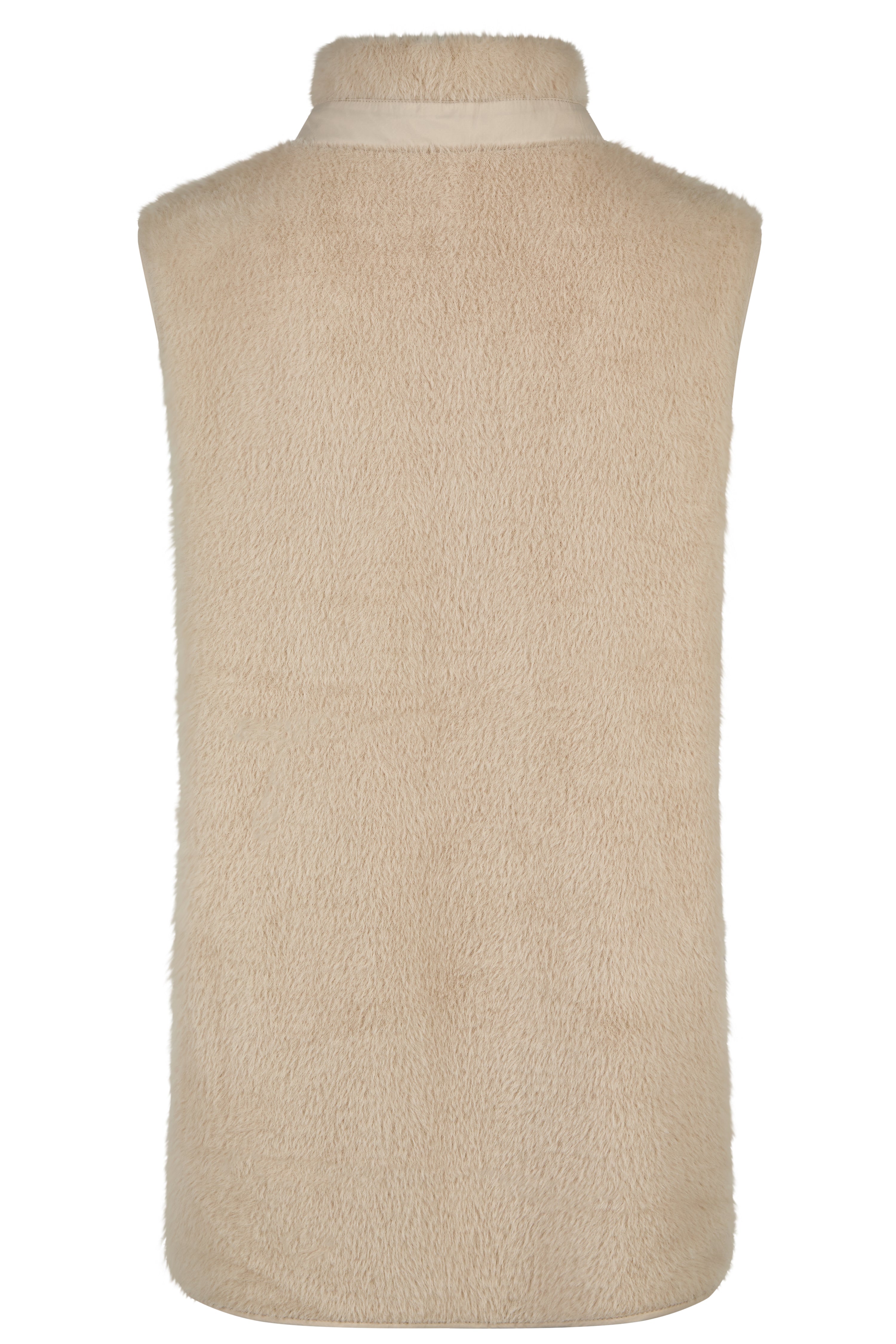 Sand Faux Fur Gilet - 36870052