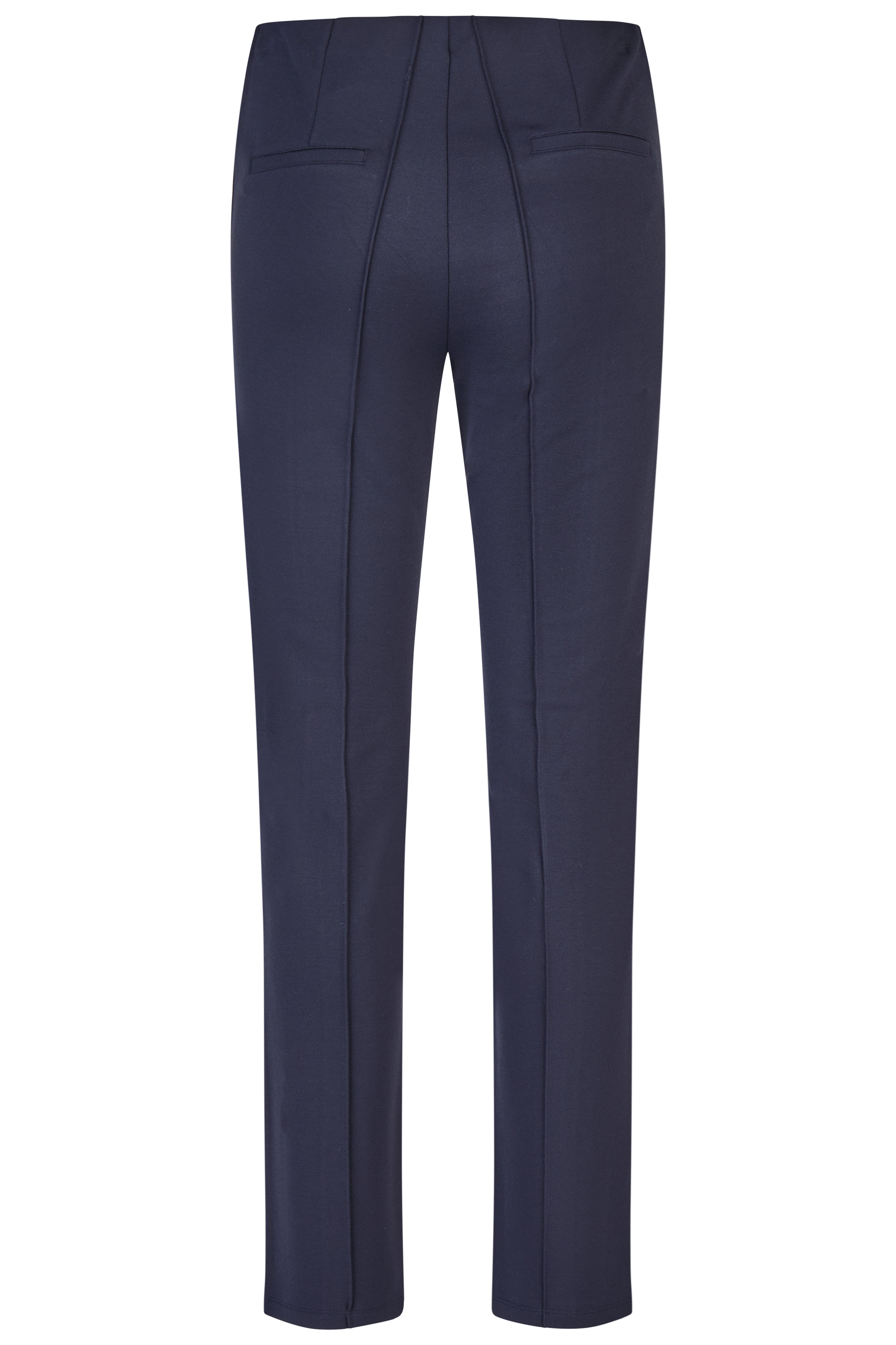 Navy Tapered Trousers - 36560052
