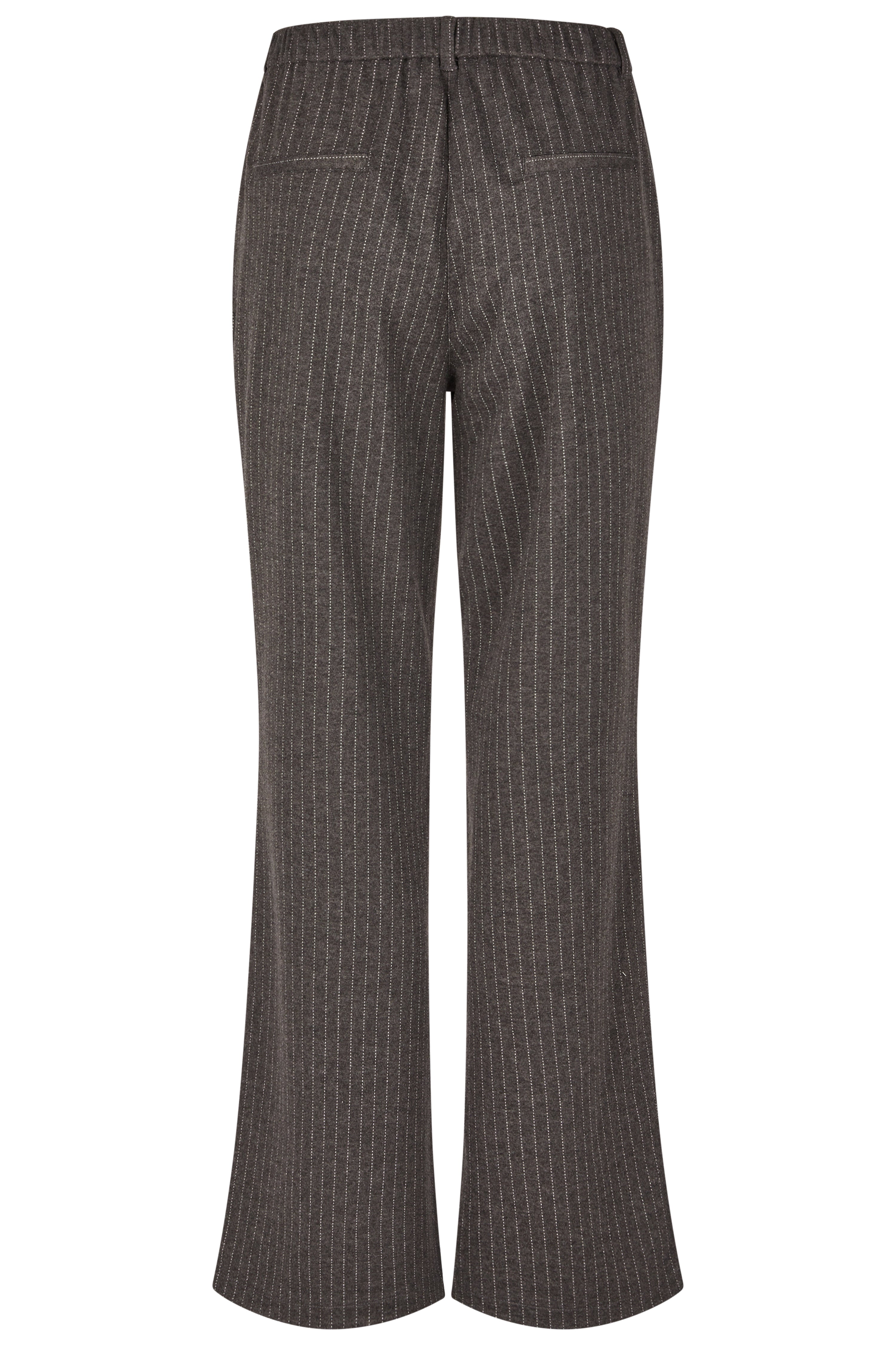 Titanium Pinstripe Trousers - 36320052