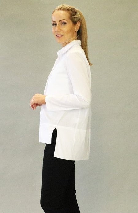 White Layering Shirt - C1134