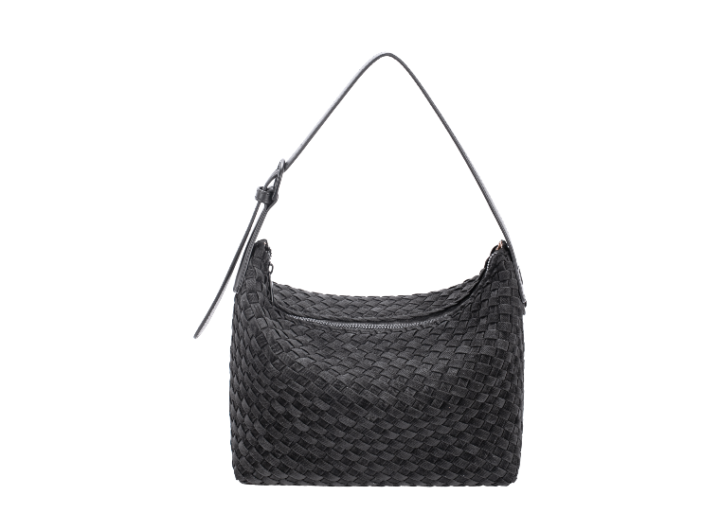 Black Woven Bag - CM8452-1