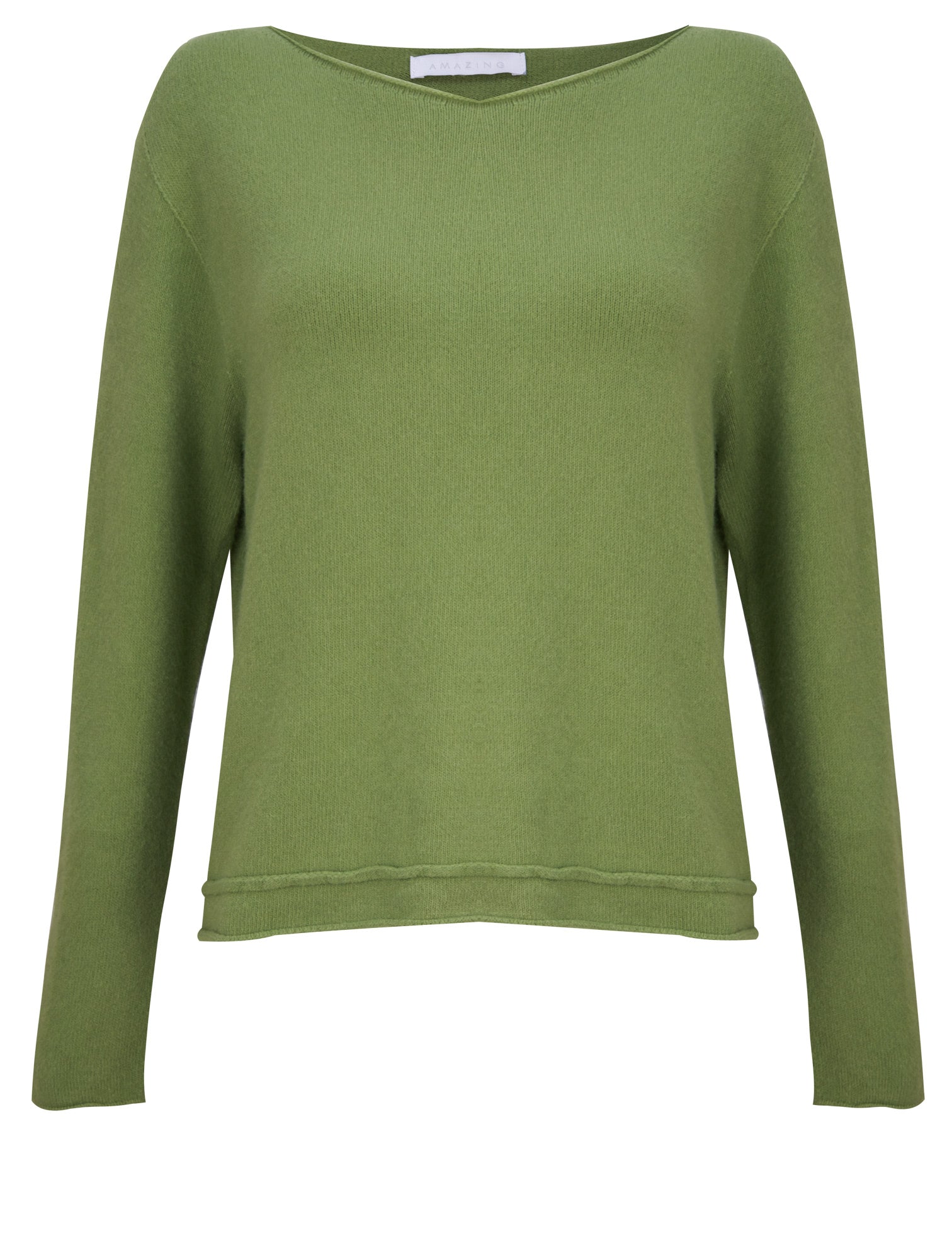 Chloe Apple Roll Hem Sweater