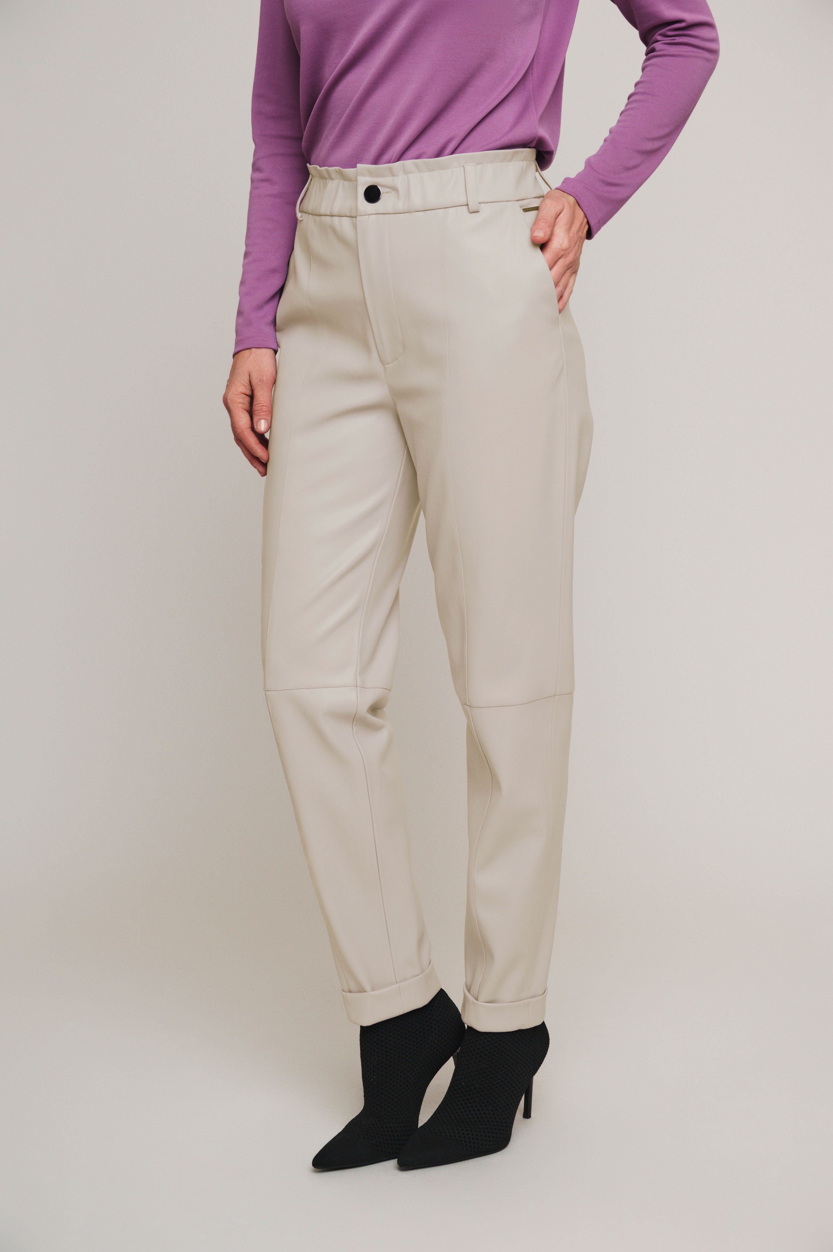 Desray Faux Leather Trousers