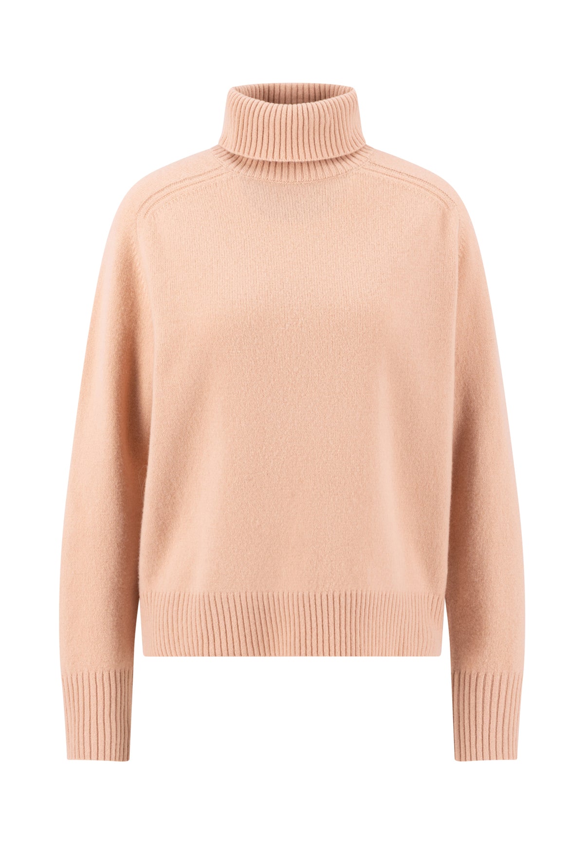 Silky Rose Merino Wool Rollneck - 26097440