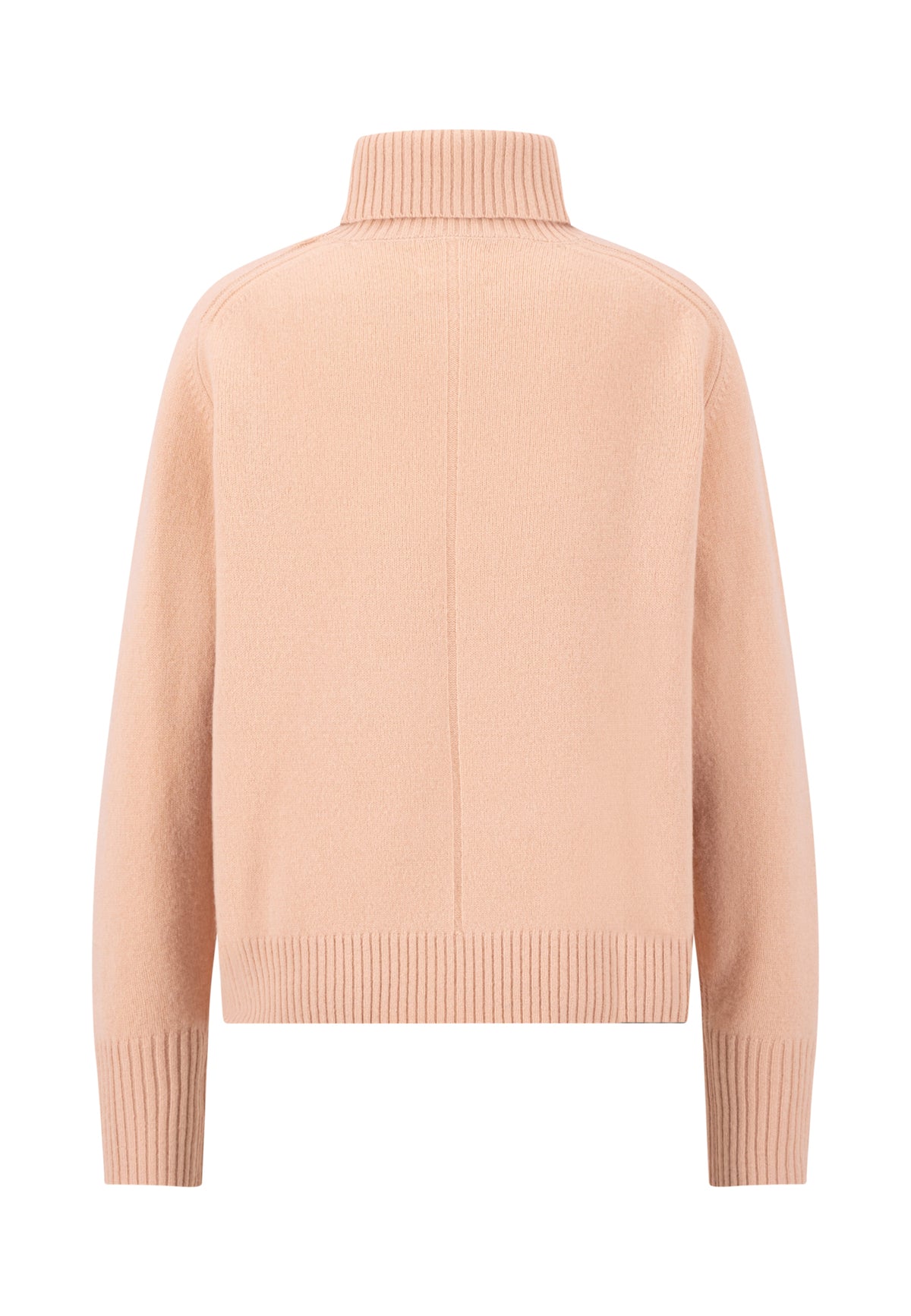 Silky Rose Merino Wool Rollneck - 26097440